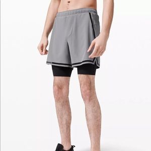 Lululemon Men’s Surge Short - Small - Grey